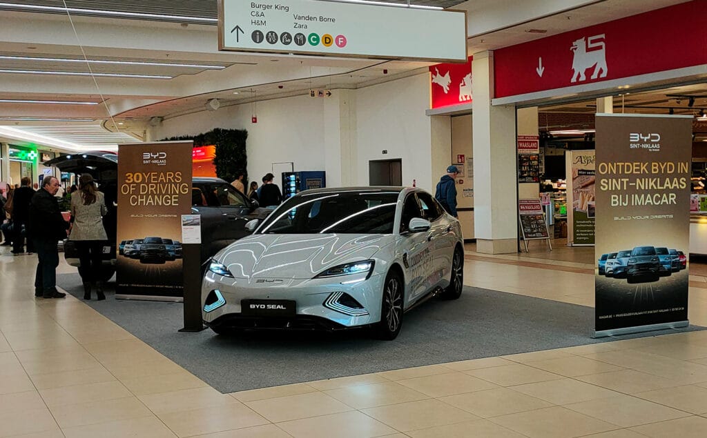 BYD in Waasland Shopping Center Sint-Niklaas
