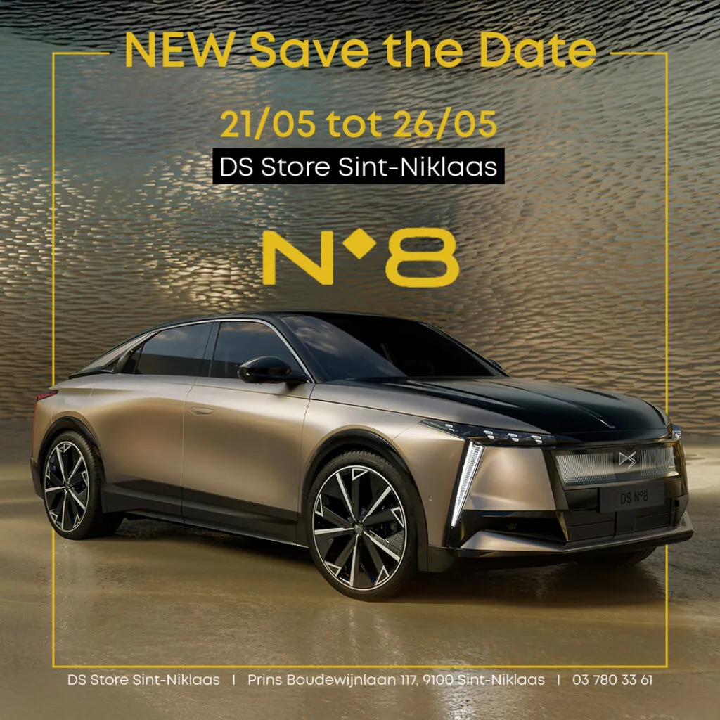 Save the Date DS 8 DS Automobiles