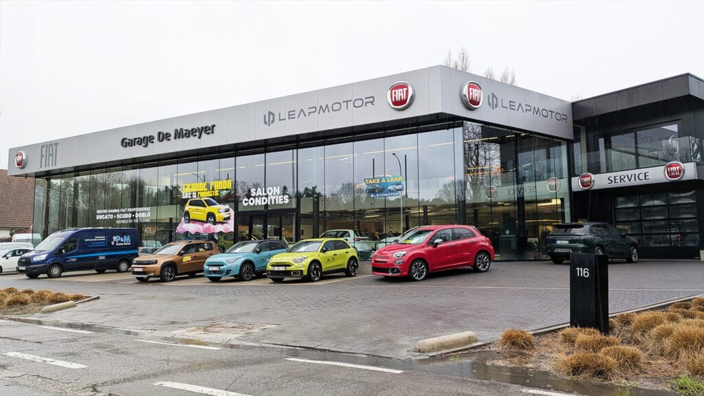 Leapmotor bij Imacar De Maeyer