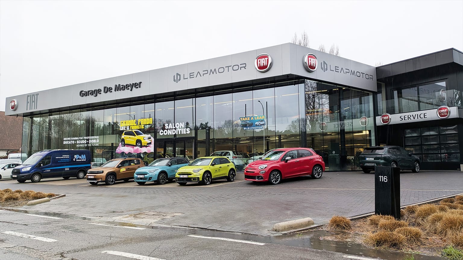 Leapmotor bij Imacar De Maeyer