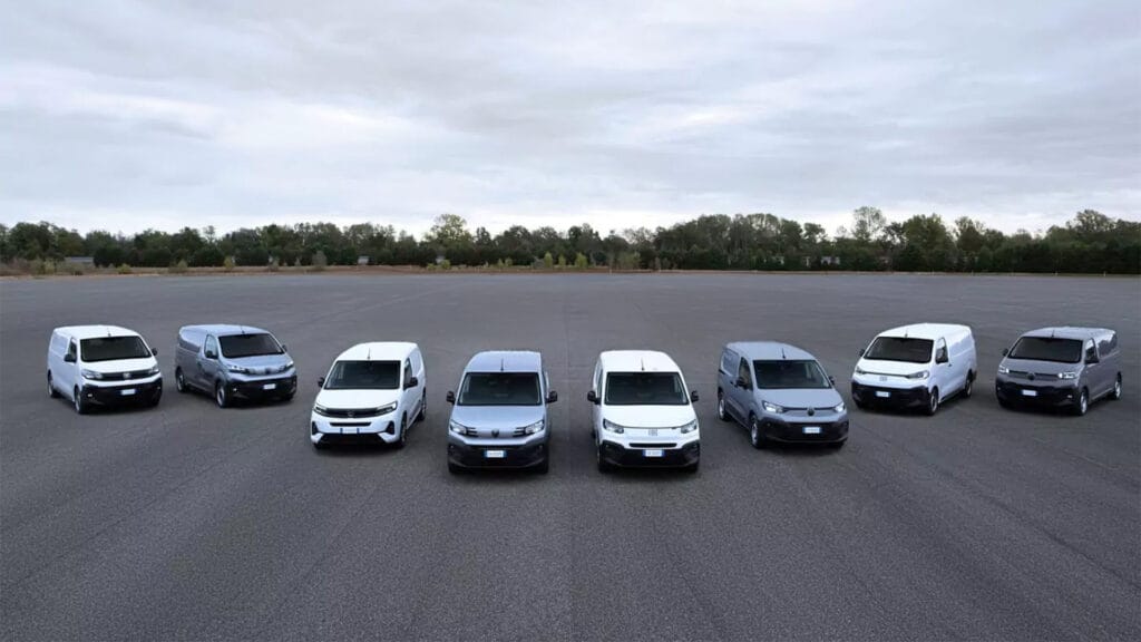 Stellantis Pro One bestelwagens elektrische LCV