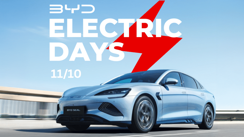 BYD Electric Days BYD Testrit Sint-Niklaas