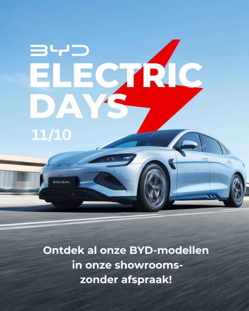 BYD Electric Days BYD Testrit Sint-Niklaas