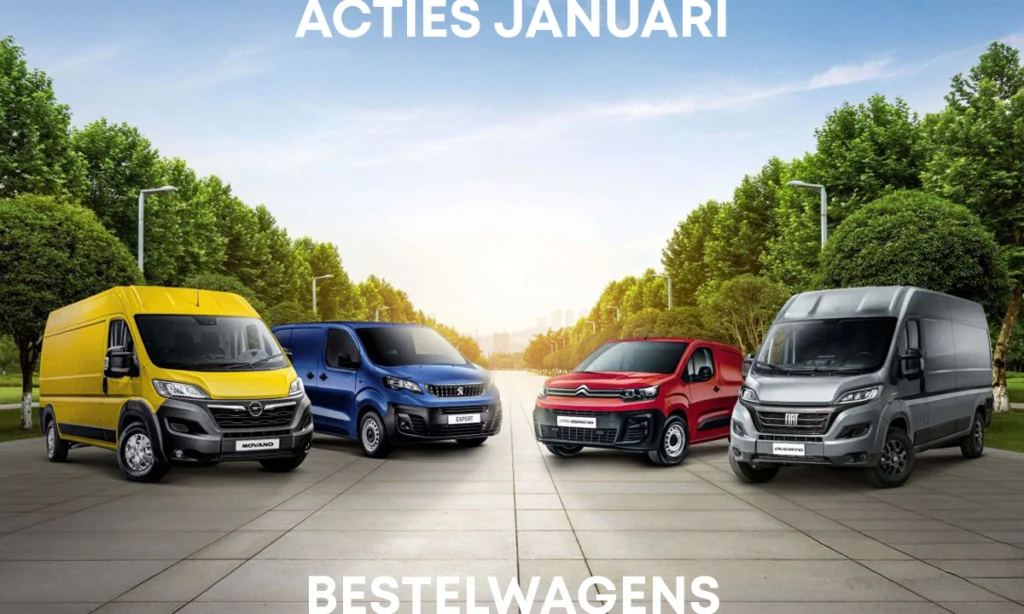 promoties bestelwagens januari