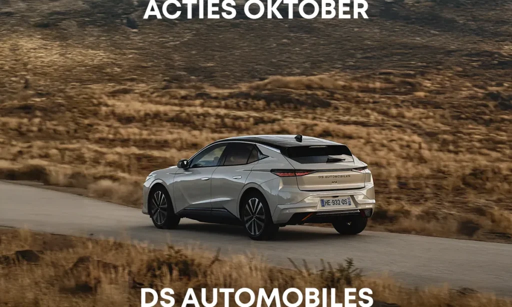 acties promoties oktober ds automobiles