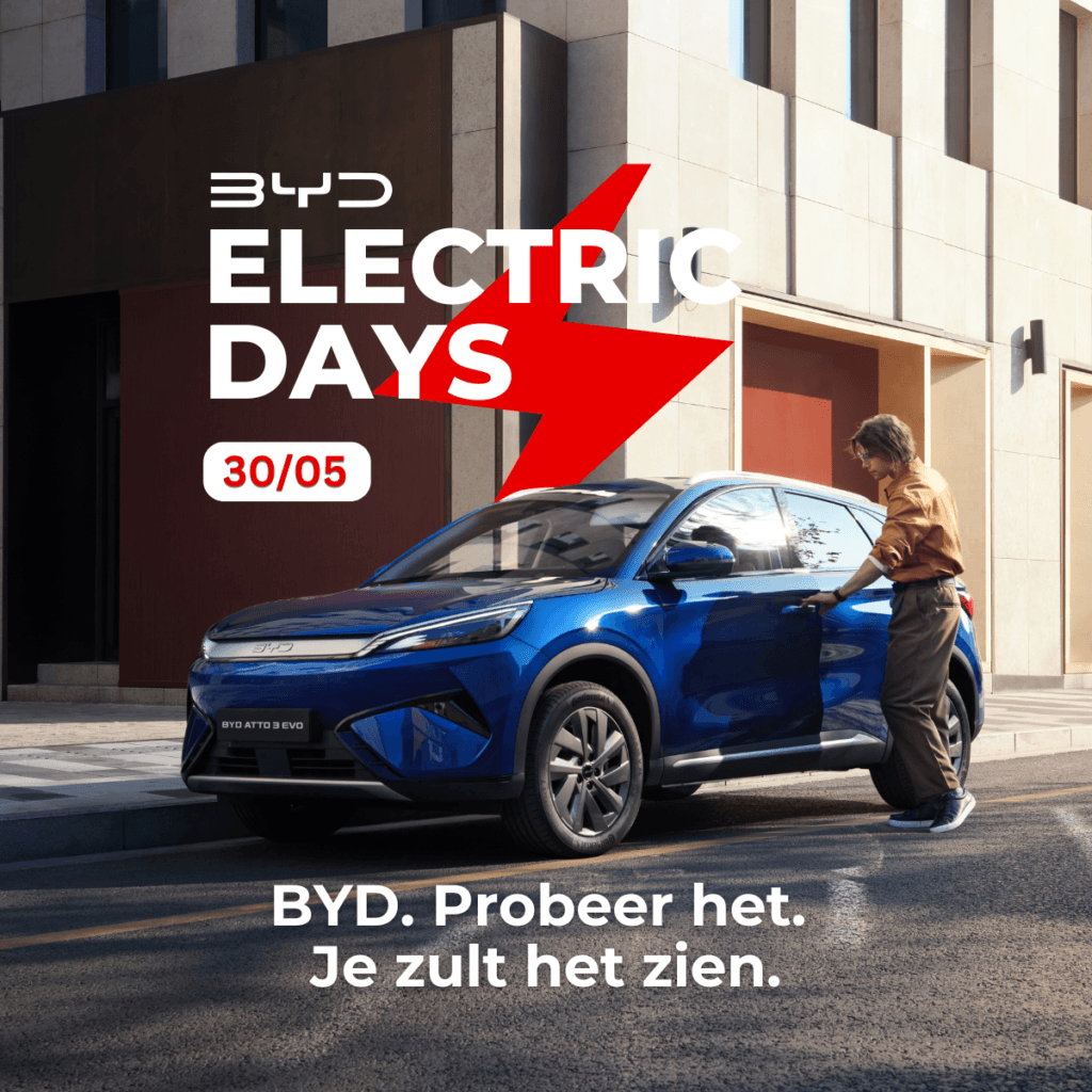 BYD electric days imacar sint niklaas