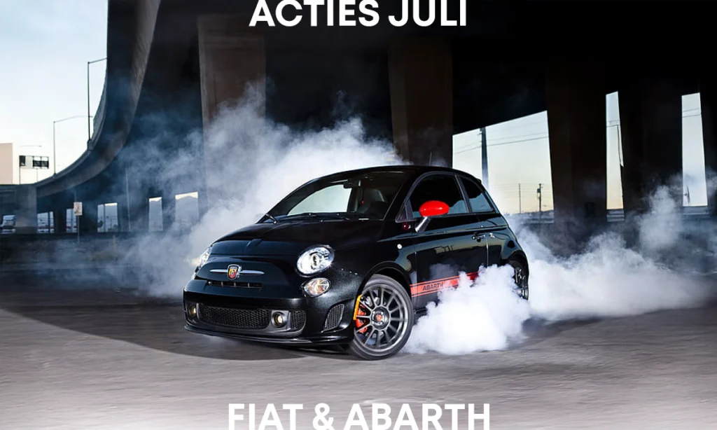 promoties juli fiat abarth imacar
