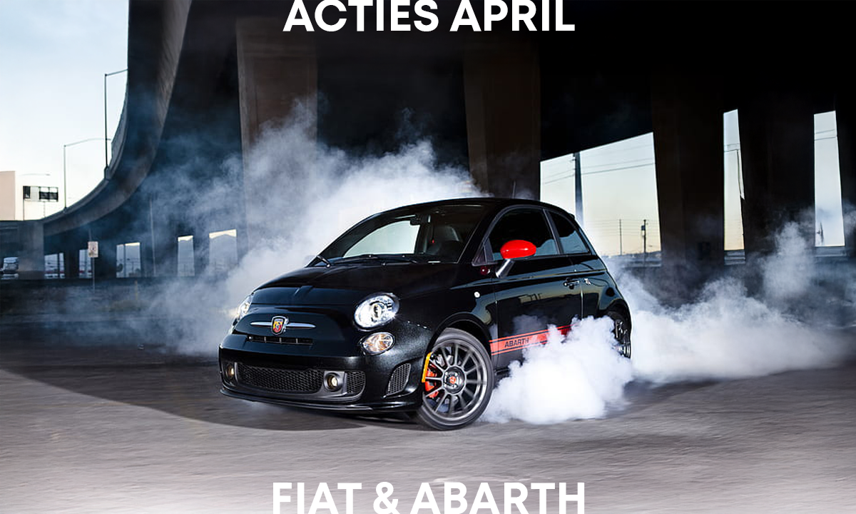 promoties april fiat abarth imacar