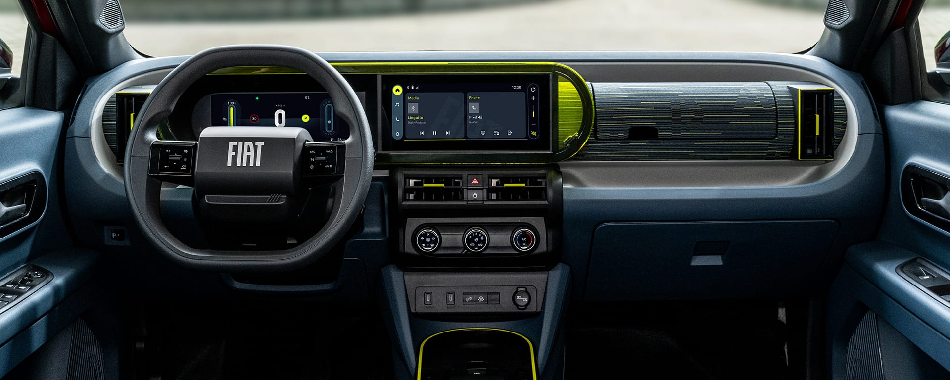 Fiat Grande Panda Hybrid en Fiat Grande Panda Electric