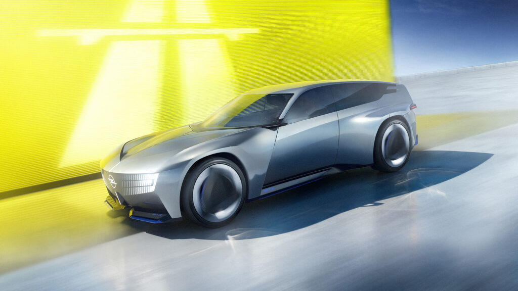 Opel Stx Concept Car Autosalon Parijs