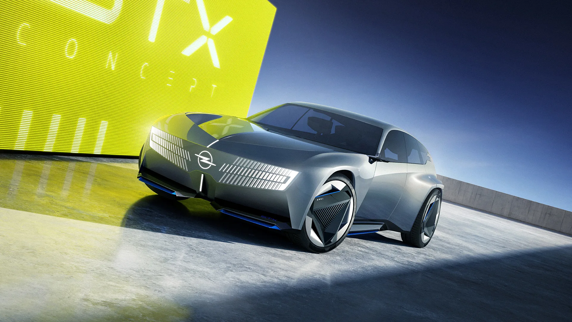 Opel Stx Concept Car Autosalon Parijs
