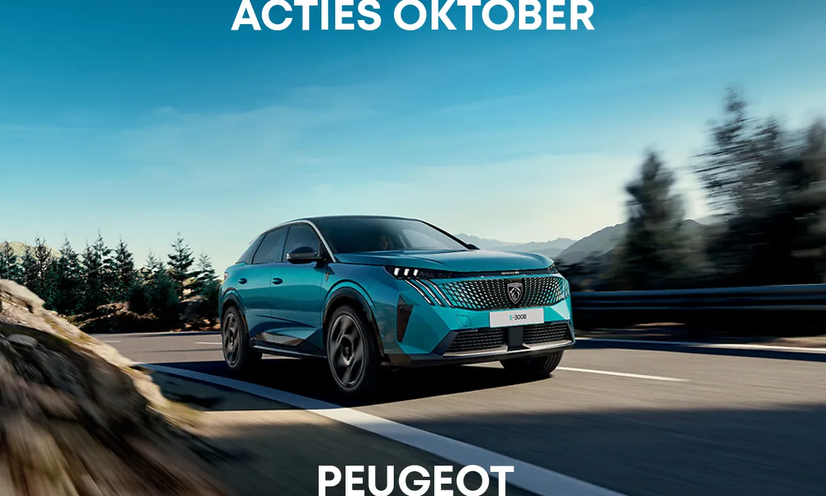 Acties oktober peugeot