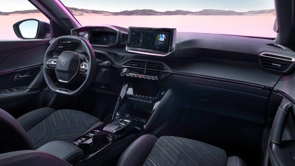 peugeot 2008 binnen interieur