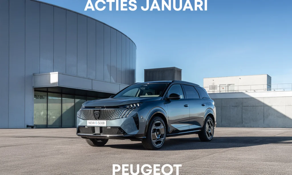 acties januari peugeot