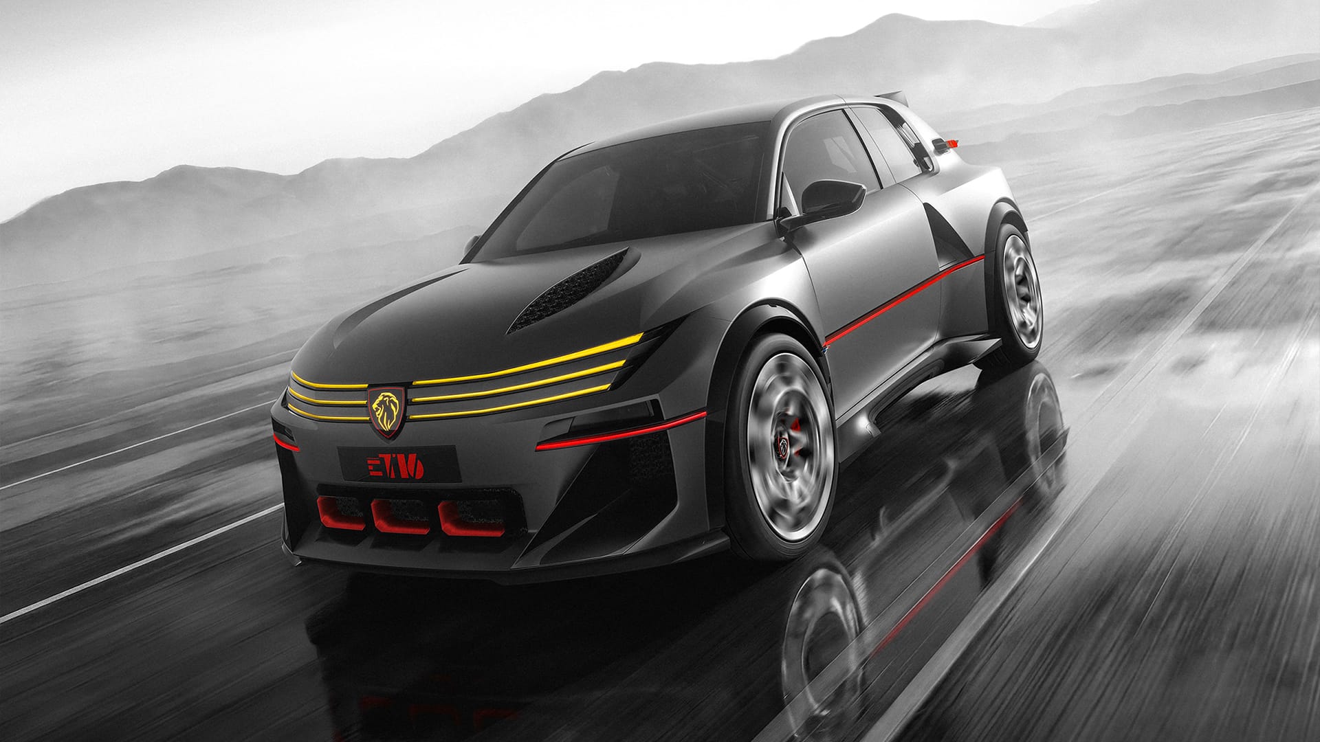 Peugeot E-T16 Concept Parijs