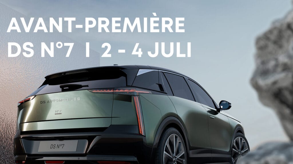 Ontdek de DS N°7 in avant-première DS 7